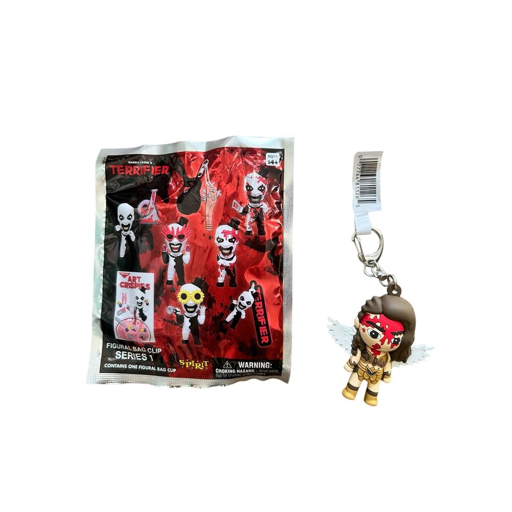 Terrifier Series 1 Figural Bag Clip Keychain - Exclusive A (Sienna / Angel)